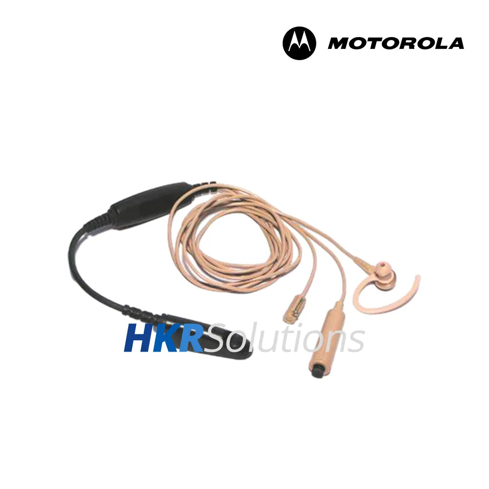 MOTOROLA ENMN4017A Earpiece With Microphone And PTT Separate, Beige