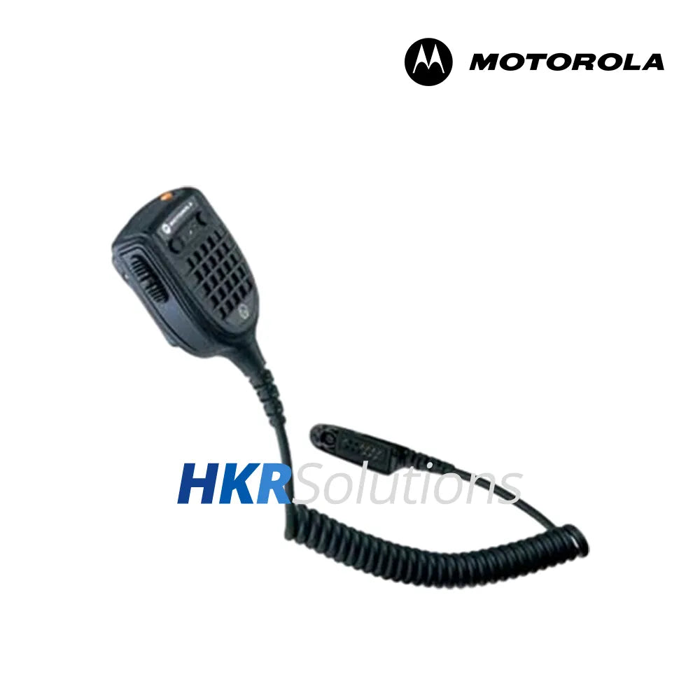 MOTOROLA GMMN1111 Rugged Remote Speaker Microphone With Volume Control And Emergency Button