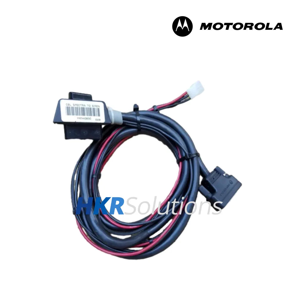 MOTOROLA HKN4363 Siren Cable Connects To 05 Siren To switch Box