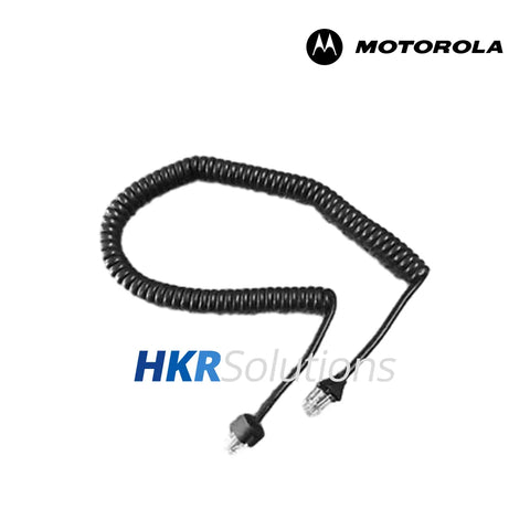MOTOROLA HLN9560A 10.5 Foot Coil Cord For Microphones
