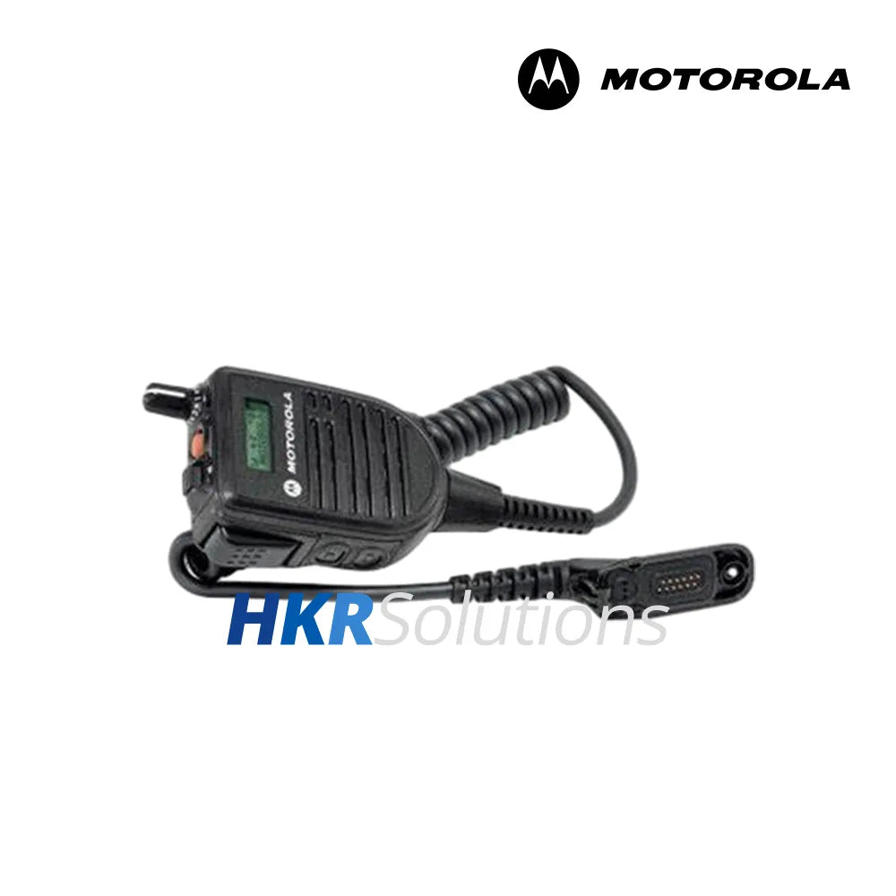 MOTOROLA HMN4104BL IMPRES Display Remote Speaker Microphone With Audio Jack