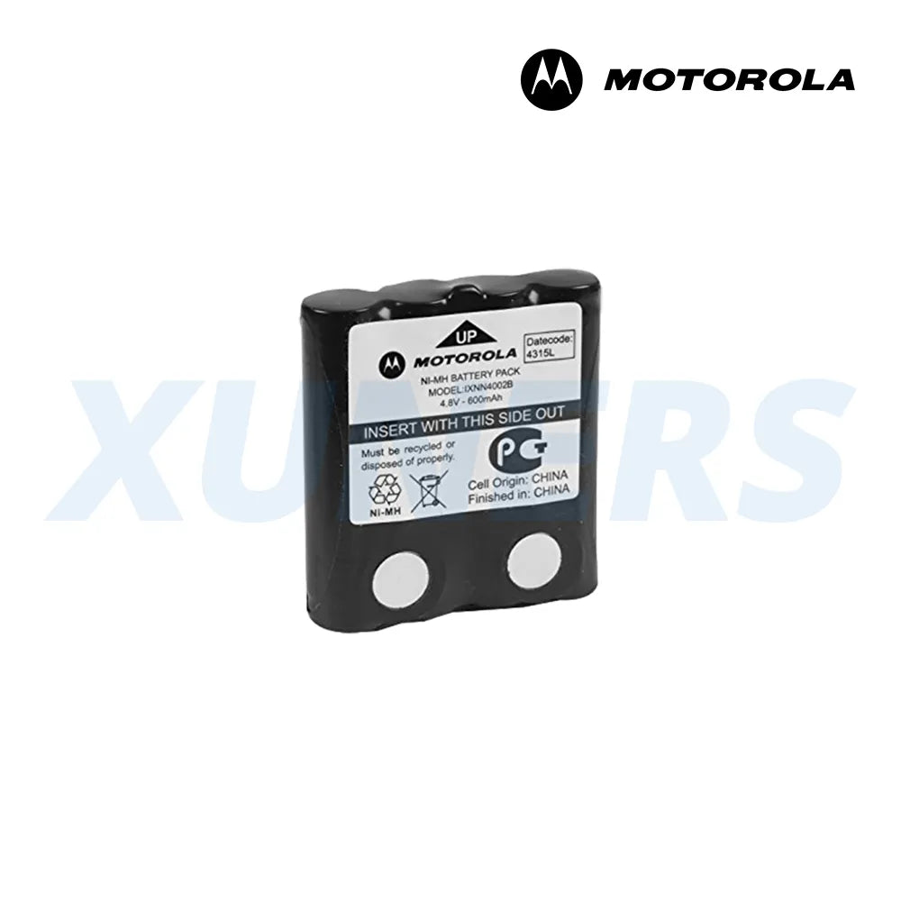 MOTOROLA IXNN4002A NiMH Battery, Battery Packs,600mAh - HKR Solutions
