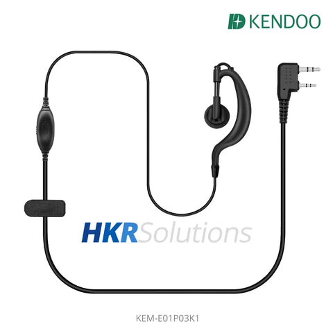 KEM-E01P03K1 Radio Ear-hanger Earplug Headset