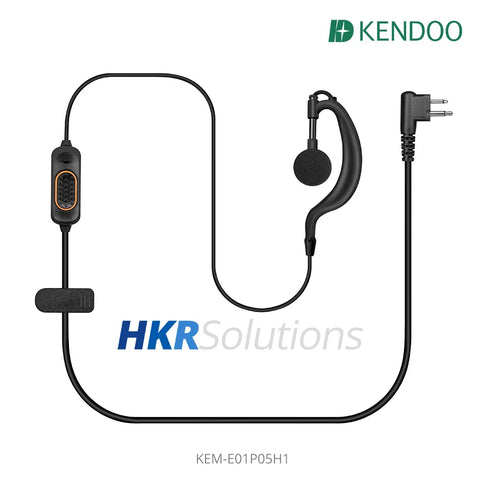 KEM-E01P05H1 Radio Ear-hanger Earplug Headset