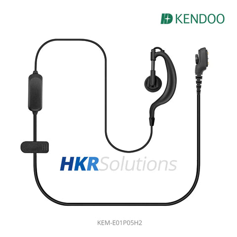 KEM-E01P05H2 Radio Ear-hanger Earplug Headset