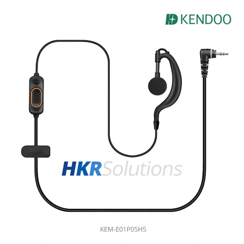 KEM-E01P05H5 Radio Ear-hanger Earplug Headset