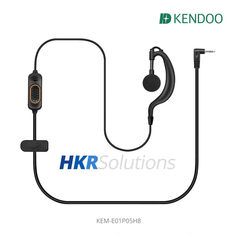 KEM-E01P05H8 For Radio Ear-hanger Earplug Headset