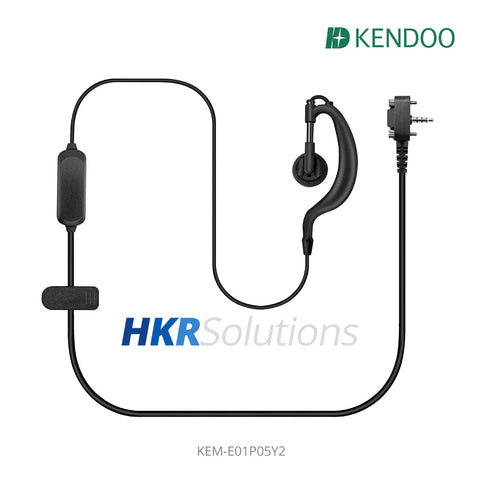 KEM-E01P05Y2 Radio Ear-hanger Earplug Headset - XUNERS Solutions