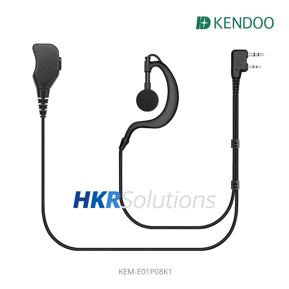 KEM-E01P08K1 Radio Ear-hanger Earplug Headset