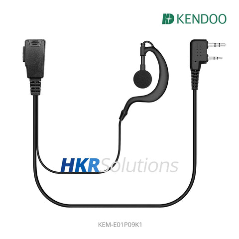 KEM-E01P09K1 Radio Ear-hanger Earplug Headset