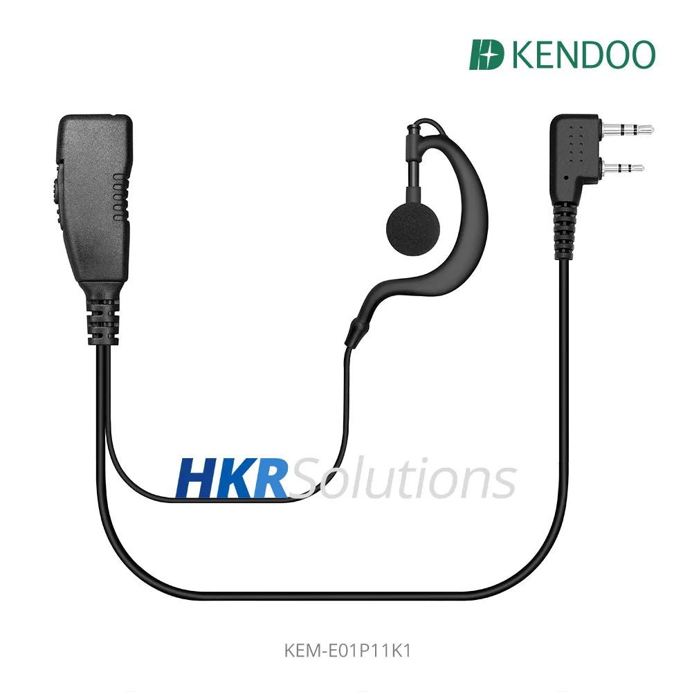 KEM-E01P11K1 Radio Ear-hanger Earplug Headset