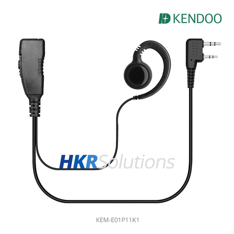 KEM-E10P11K1 Radio Ear-hanger Earplug Headset