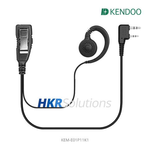 KEM-E10P11K1 Radio Ear-hanger Earplug Headset