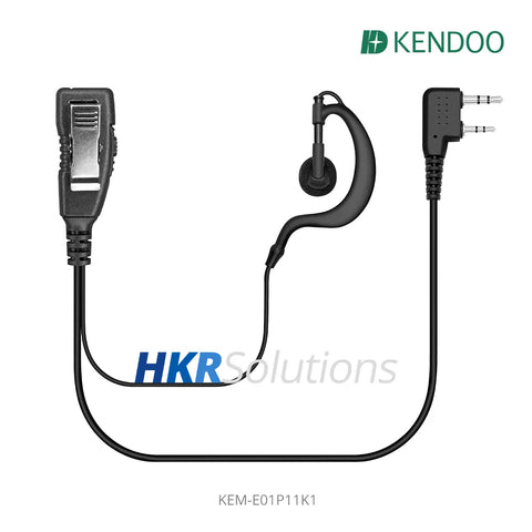 KEM-E01P11K1 Radio Ear-hanger Earplug Headset