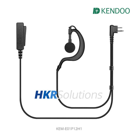 KEM-E01P12H1 Radio Ear-hanger Earplug Headset