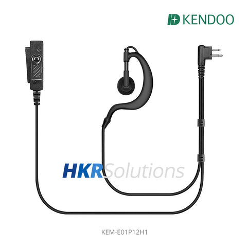 KEM-E01P12H1 Radio Ear-hanger Earplug Headset