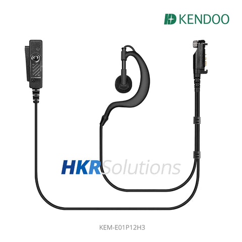 KEM-E01P12H3 Radio Ear-hanger Earplug Headset