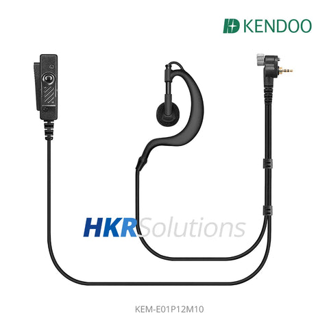 KEM-E01P12M10 Radio Ear-hanger Earplug Headset