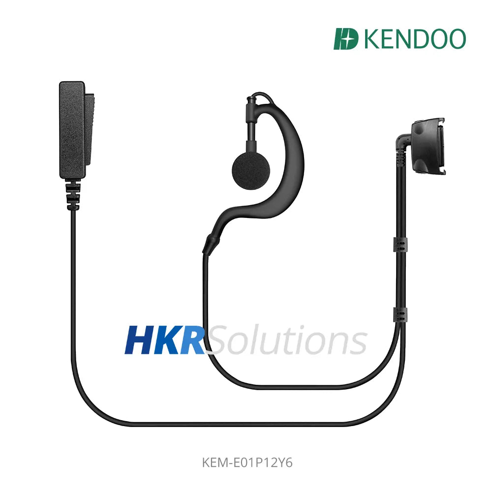 KEM-E01P12Y6 Two-way Radio Ear-hanger Earplug Headset