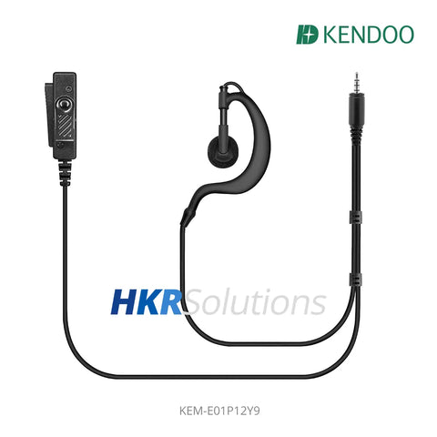 KEM-E01P12Y9 Two-way Radio Ear-hanger Earplug Headset