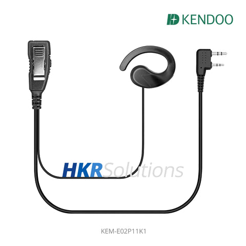 KEM-E02P11K1 Two-way Radio Ear-hanger Earplug Headset