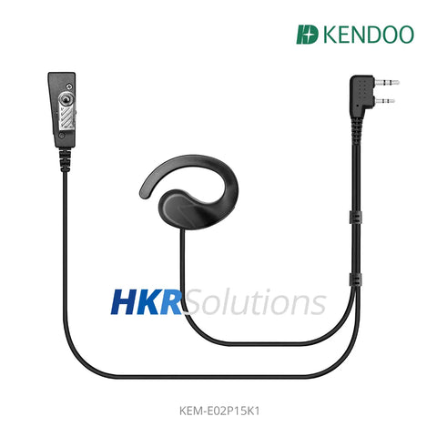 KEM-E02P15K1 Two-way Radio Ear-hanger Earplug Headset