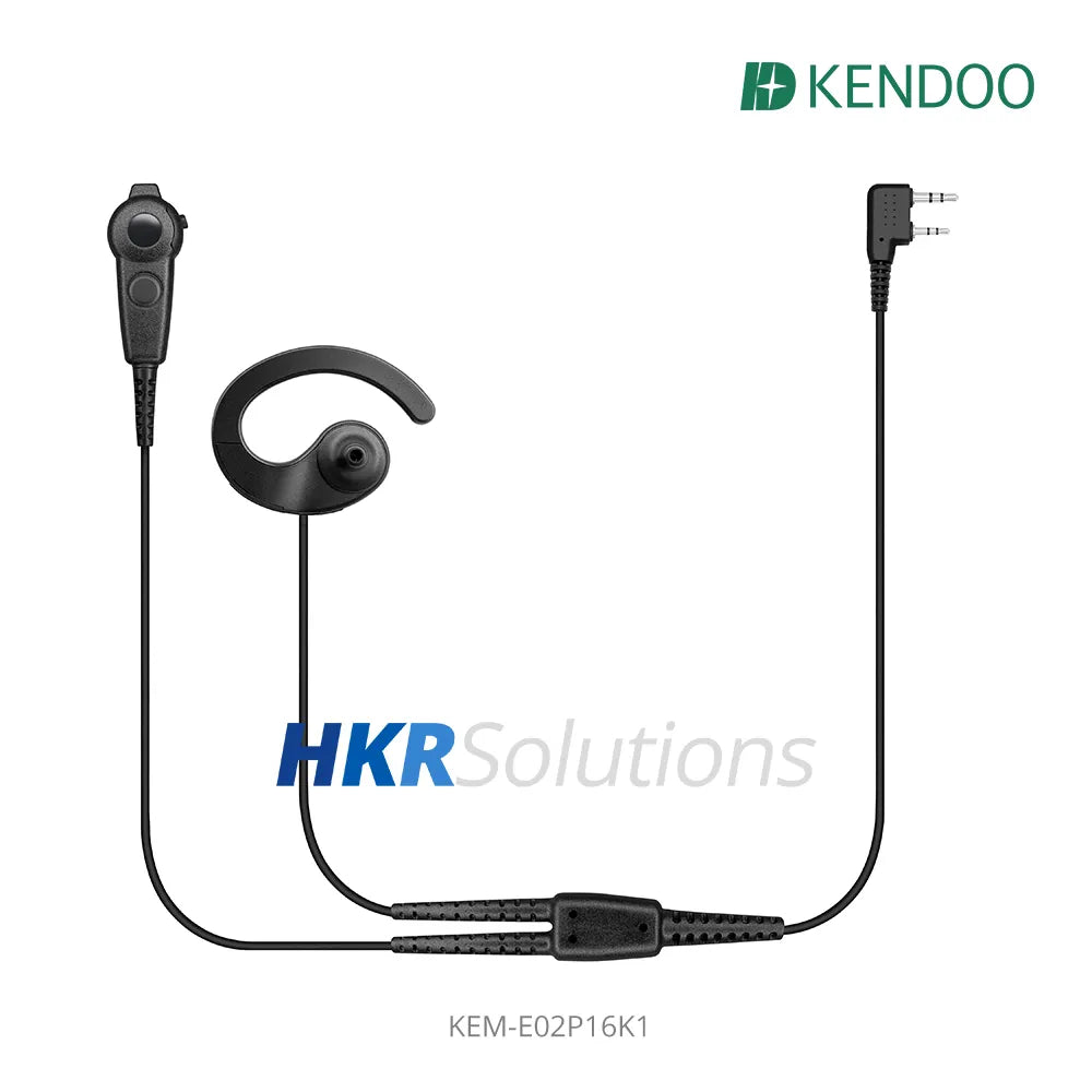 KEM-E02P16K1 Two-way Radio Ear-hanger Earplug Headset