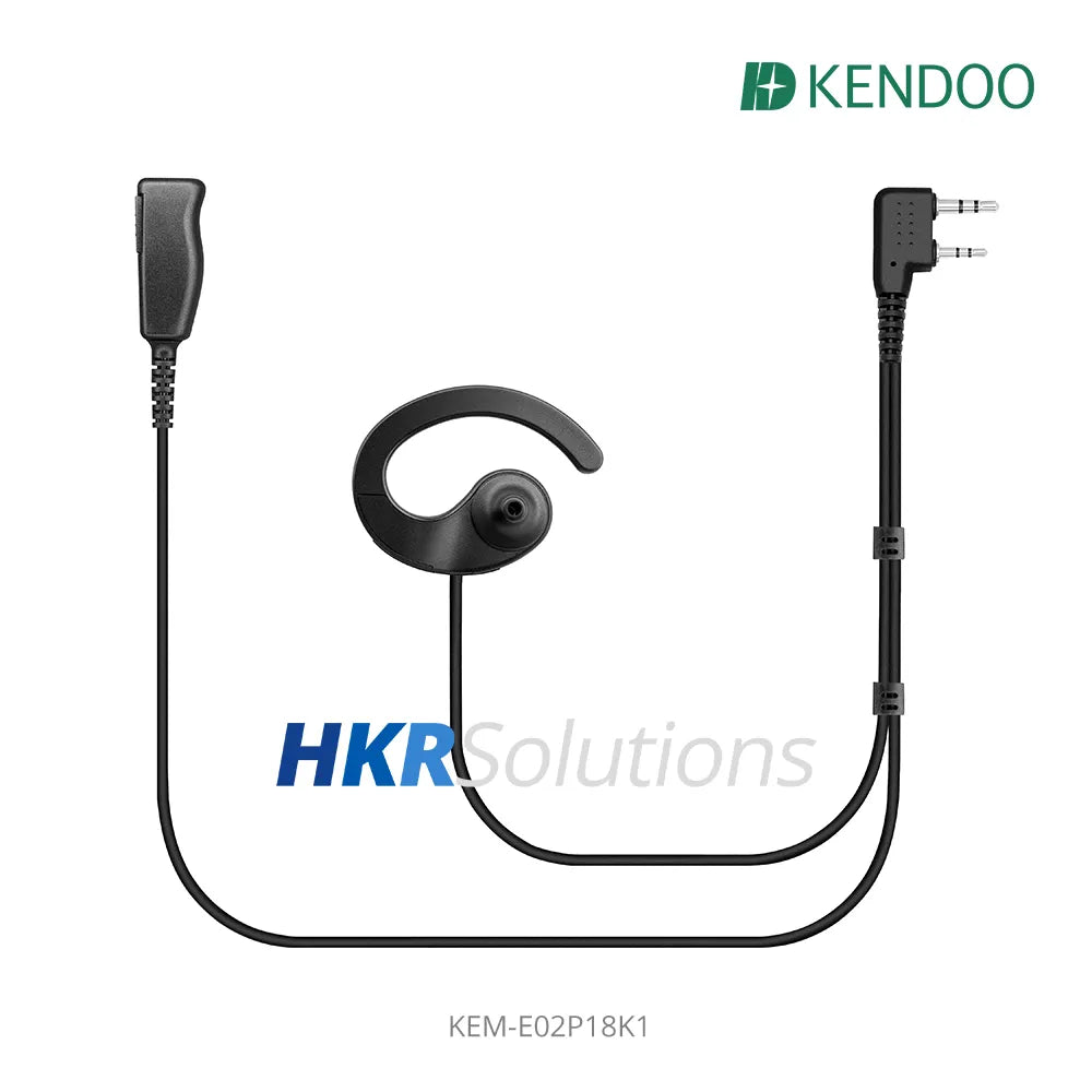 KEM-E02P18K1 Two-way Radio Ear-hanger Earplug Headset