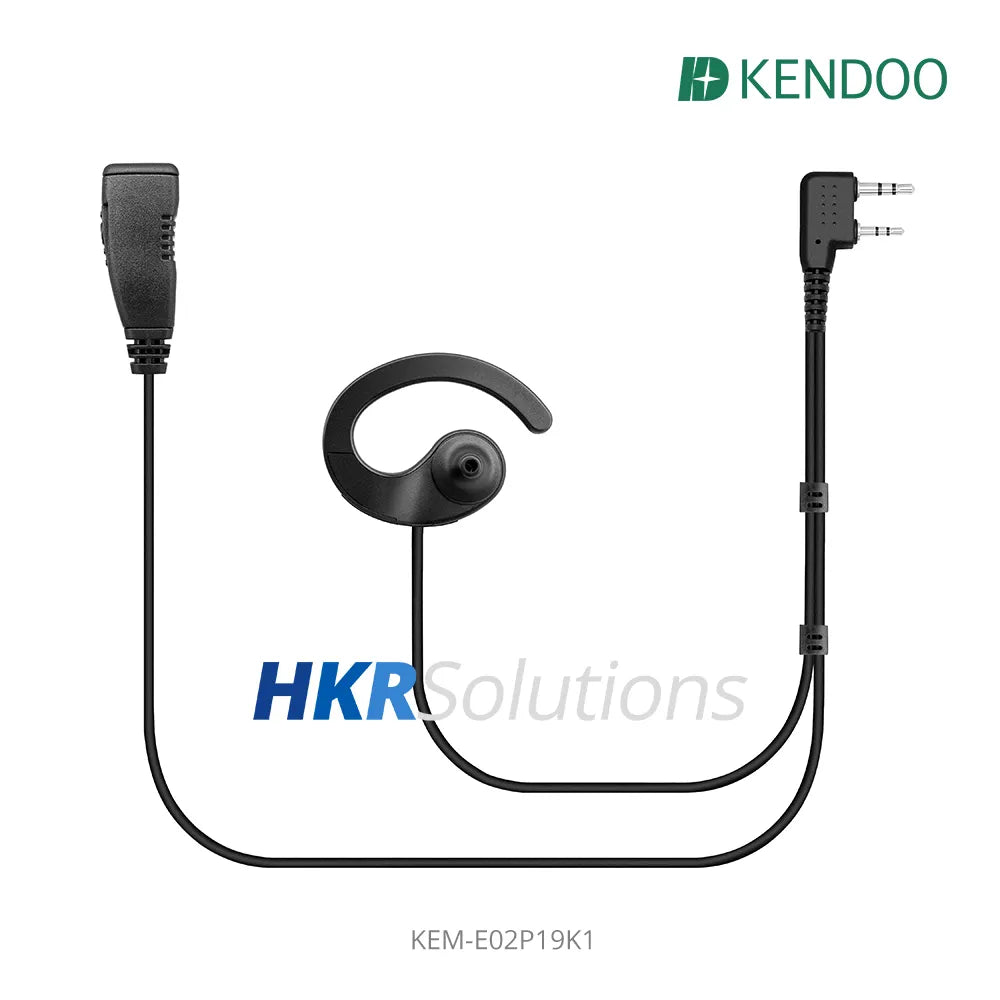 KEM-E02P19K1 Two-way Radio Ear-hanger Earplug Headset