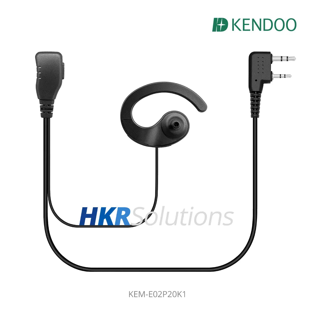 KEM-E02P21K1 Two-way Radio Ear-hanger Earplug Headset