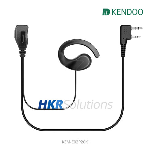 KEM-E02P21K1 Two-way Radio Ear-hanger Earplug Headset