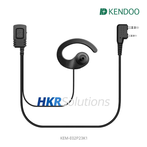 KEM-E02P23K1 Two-way Radio Ear-hanger Earplug Headset