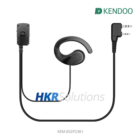 KEM-E02P23K1 Two-way Radio Ear-hanger Earplug Headset