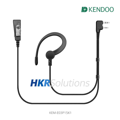 KEM-E03P15K1 Two-way Radio Ear-hanger Earplug Headset