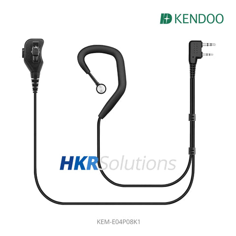 KEM-E04P08K1 Two-way Radio Ear-hanger Earplug Headset