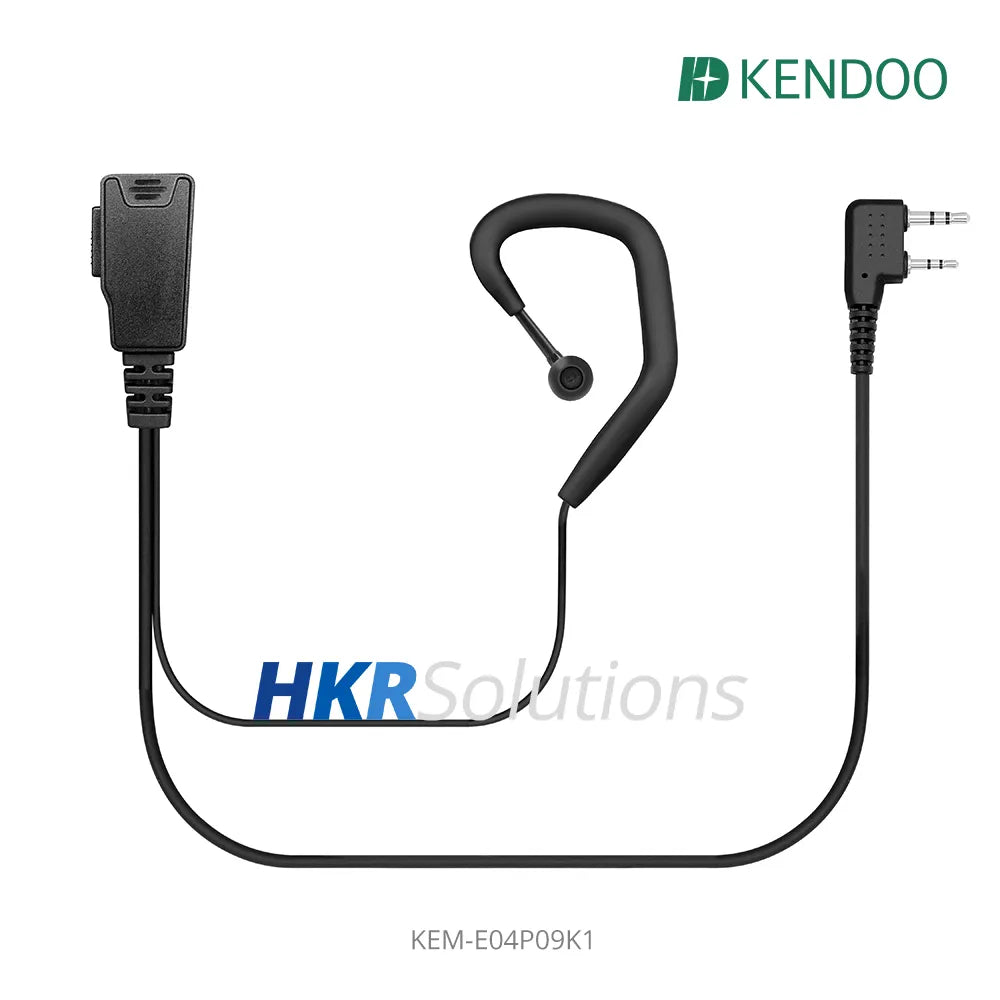 KEM-E04P09K1 Two-way Radio Ear-hanger Earplug Headset