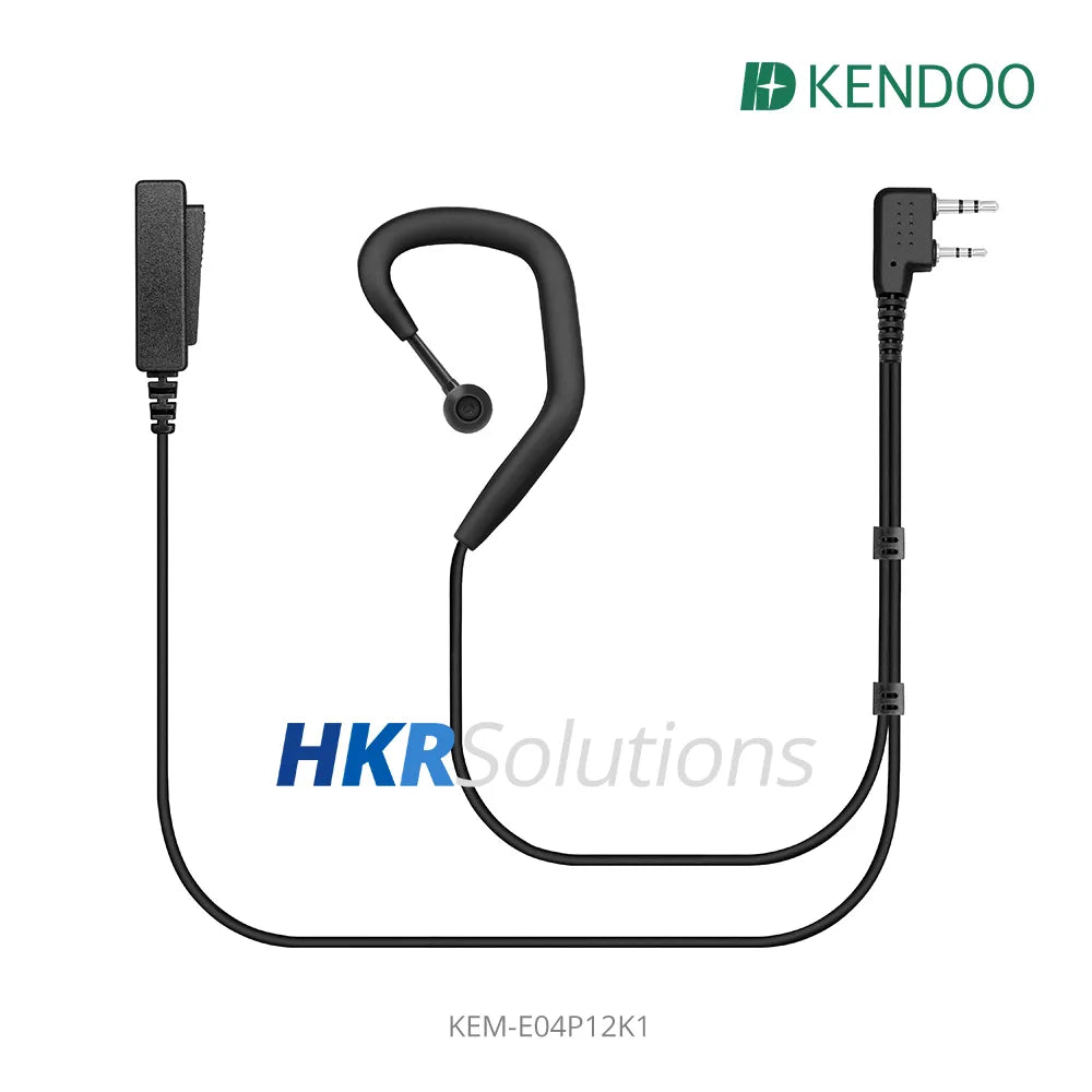 KEM-E04P12K1 Two-way Radio Ear-hanger Earplug Headset