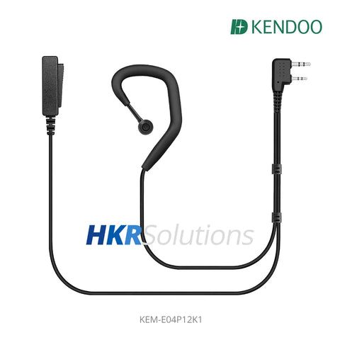 KEM-E04P12K1 Two-way Radio Ear-hanger Earplug Headset