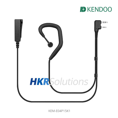 KEM-E04P15K1 Two-way Radio Ear-hanger Earplug Headset