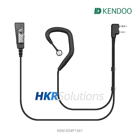 KEM-E04P15K1 Two-way Radio Ear-hanger Earplug Headset