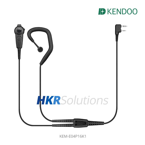 KEM-E04P16K1 Two-way Radio Ear-hanger Earplug Headset