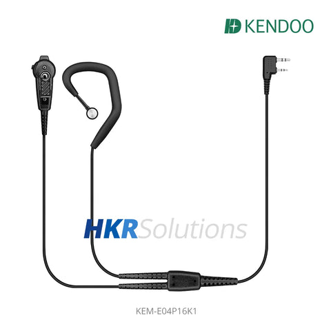 KEM-E04P16K1 Two-way Radio Ear-hanger Earplug Headset