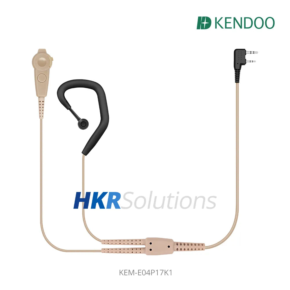 KEM-E04P17K1 Two-way Radio Ear-hanger Earplug Headset