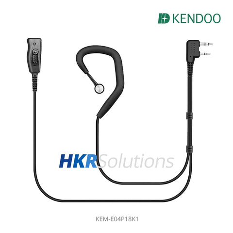 KEM-E04P18K1 Two-way Radio Ear-hanger Earplug Headset