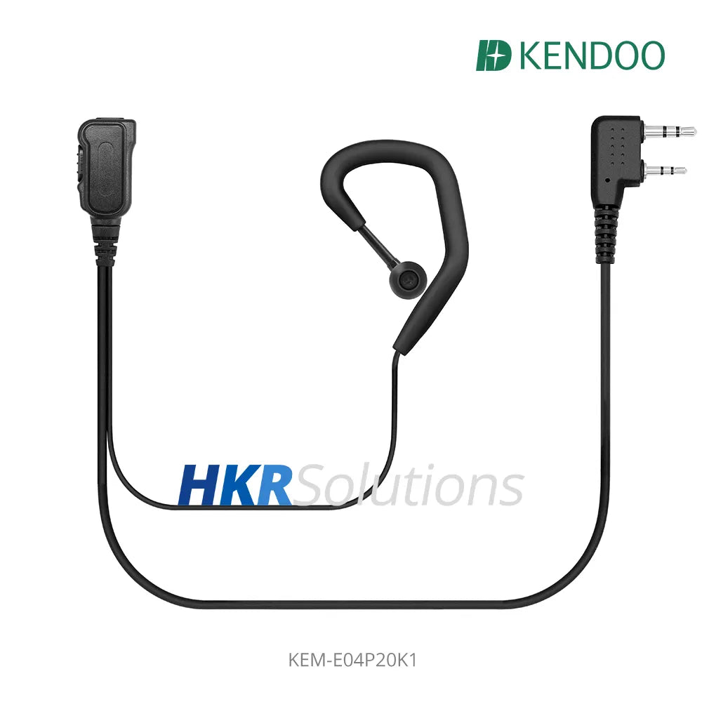 KEM-E04P20K1 Two-way Radio Ear-hanger Earplug Headset