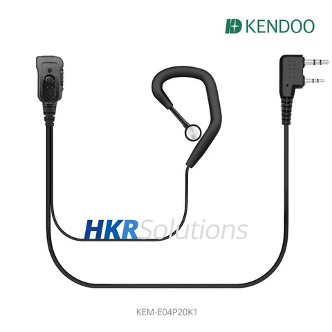 KEM-E04P20K1 Two-way Radio Ear-hanger Earplug Headset