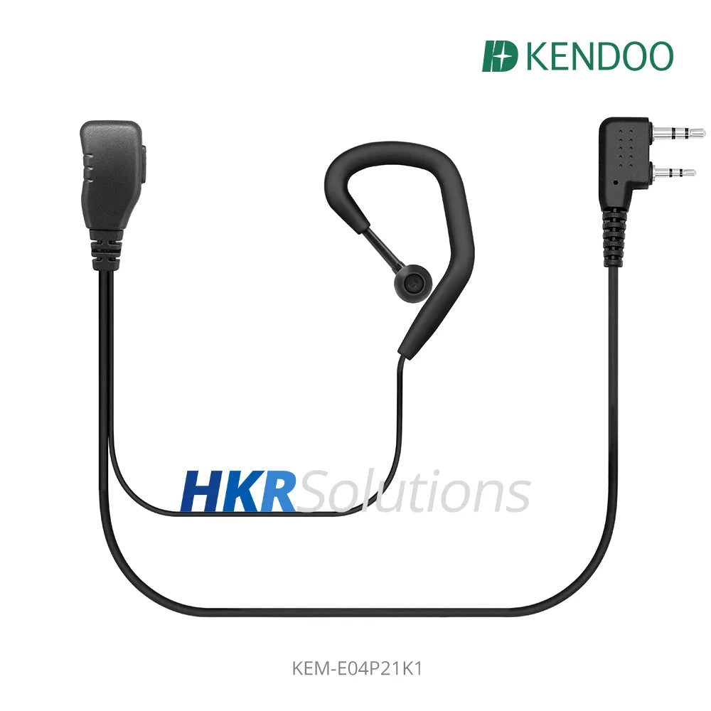 KEM-E04P21K1 Two-way Radio Ear-hanger Earplug Headset