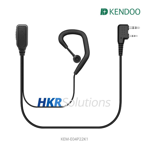 KEM-E04P22K1 Two-way Radio Ear-hanger Earplug Headset