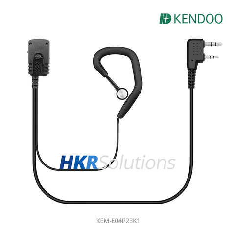 KEM-E04P23K1 Two-way Radio Ear-hanger Earplug Headset