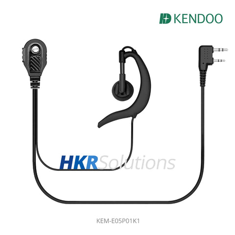 KEM-E05P01K1 Two-way Radio Ear-hanger Earplug Headset